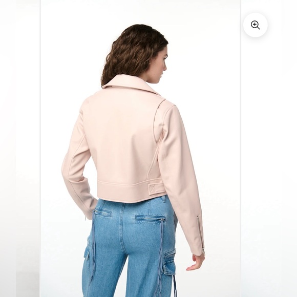 BLANK NYC Mauve Chalk Jacket Size Small $128 NWOT - Picture 3 of 14